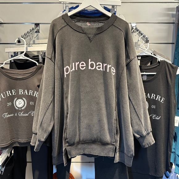 Pure Barre Tops - Pure Barre / Free People Pullover